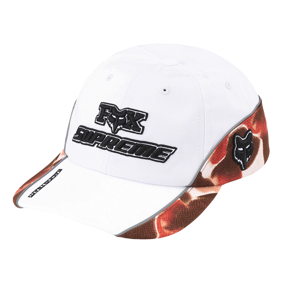 Supreme x Fox Racing 6-Panel Cap 'White' SUP-FW23-2378