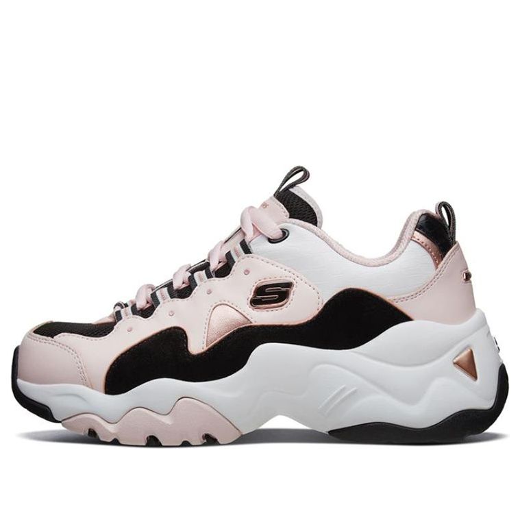 (WMNS) Skechers D'lites 3.0 Pink/White/Black 88888374-PKBK