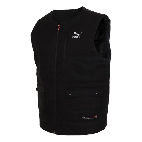 PUMA Interstellar Padded Gilet Casual Stay Warm vest Black 530284-01
