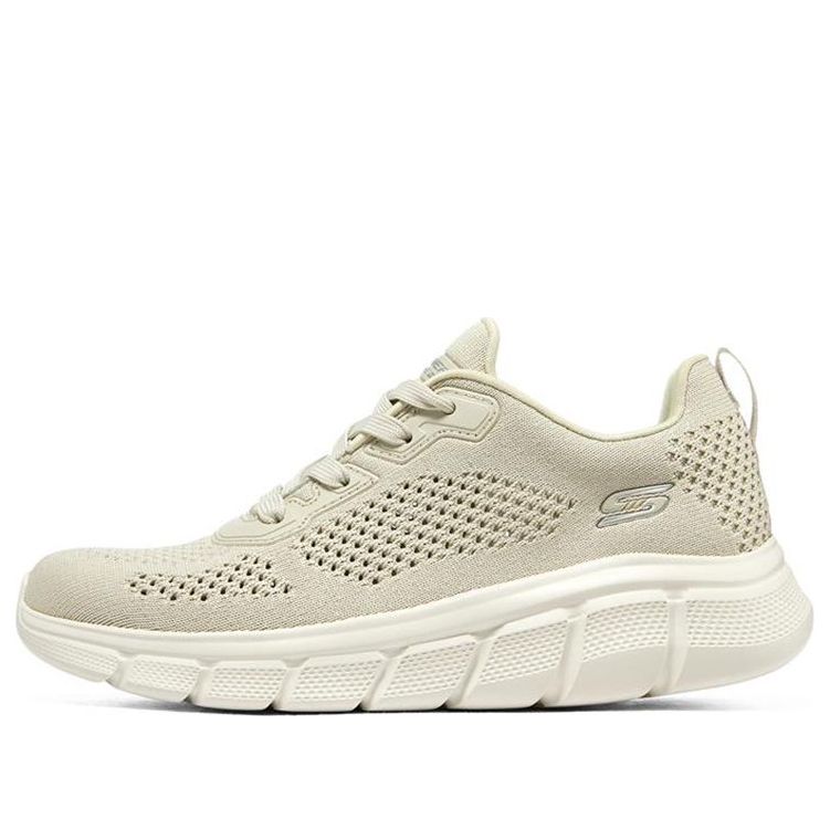 (WMNS) Skechers Bobs B Flex 'Beige' 117333-NAT