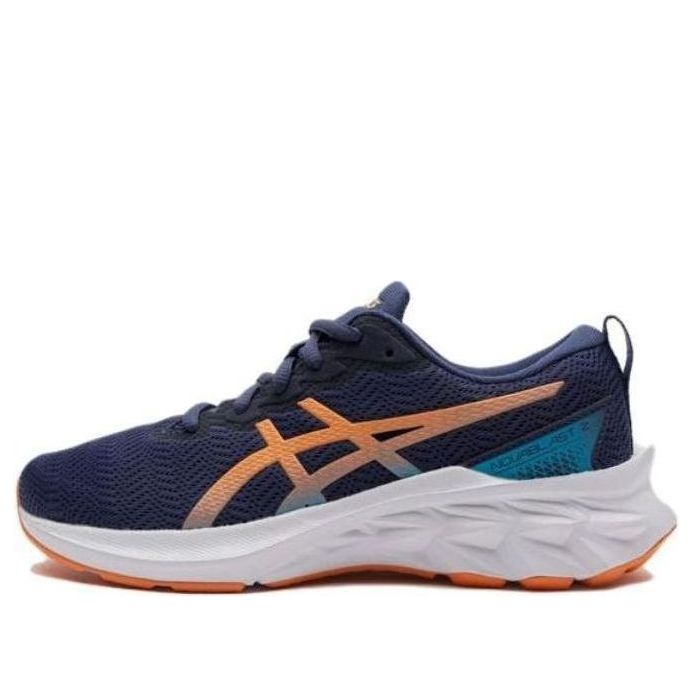 (GS) ASICS Novablast 2 'Navy Orange White' 1014A235-402