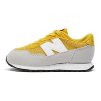 (TD) New Balance 237 Low-Top Running Shoes Yellow/Grey IH237HG1