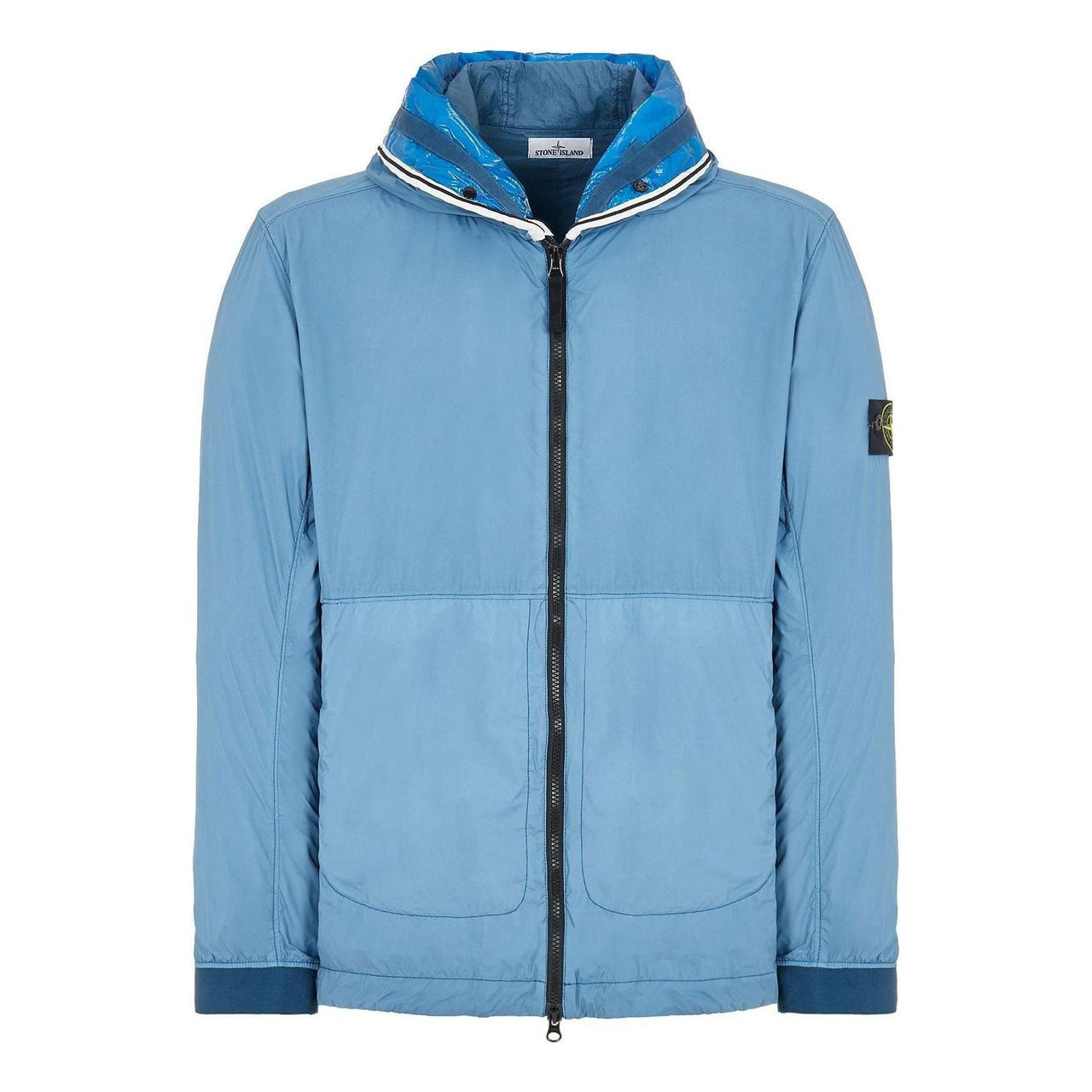 STONE ISLAND Nylon-Tc Hooded Jacket 'Blue' 761541131-V0046