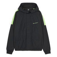 New Balance Men's New Balance hooded Athleisure Casual Sports Jacket Black AMJ03318-BK