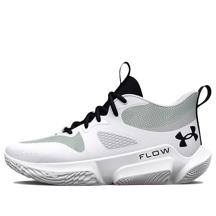 (WMNS) Under Armour Flow Breakthru 3 Basketball Shoes 'White Black' 3025603-100
