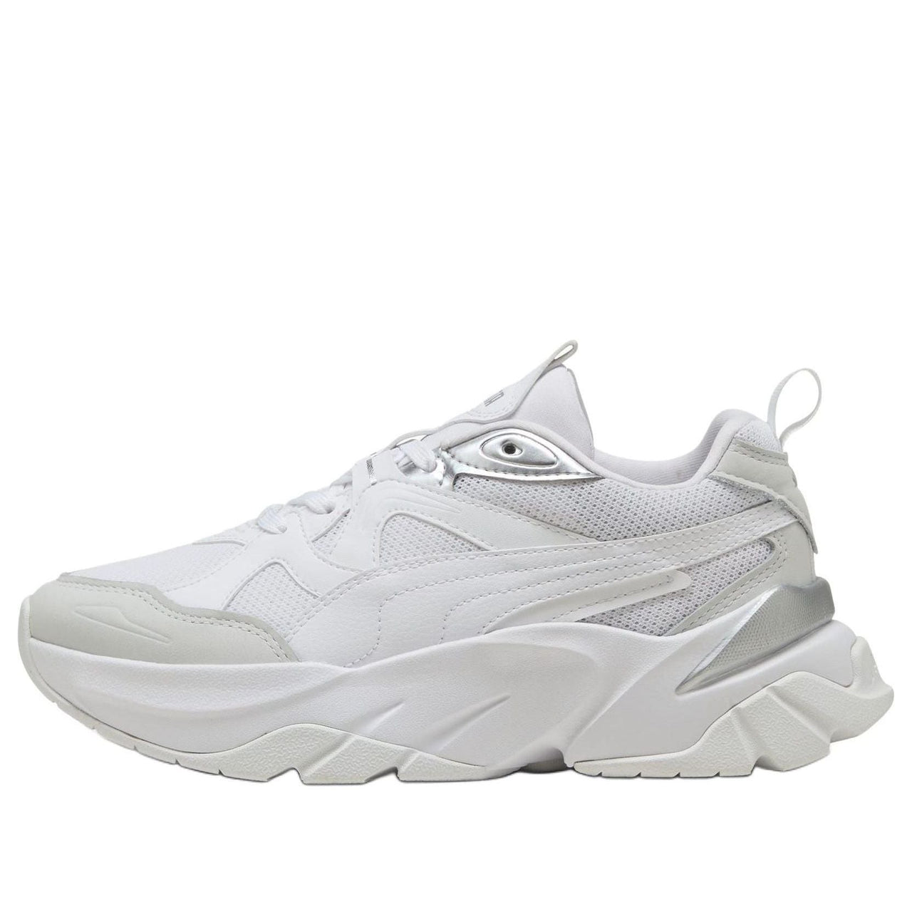 (WMNS) PUMA Sophyr Metallic 'White Silver' 398831-01