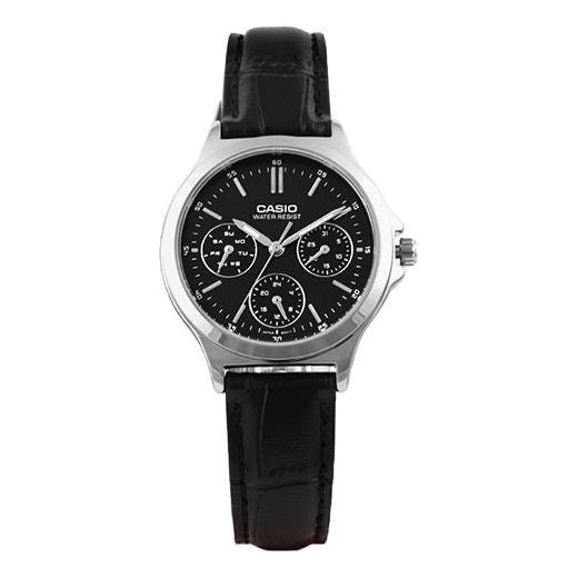 CASIO Quartz Waterproof Black Analog LTP-V300L-1A