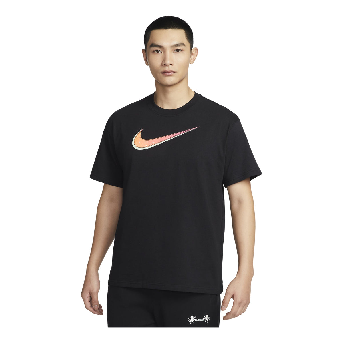 Nike x LeBron James M90 Basketball T-Shirt 'Black' FV8407-010