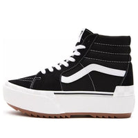 Vans Suede/ Thick Sole Casual Skateboarding Shoes Black White VN0A4BTW5ZN