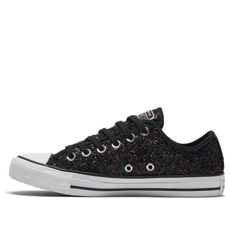 (WMNS) Converse Chuck Taylor All Star Low 'Glitter Shine - Black' 569405C