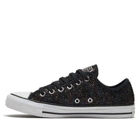 (WMNS) Converse Chuck Taylor All Star Low 'Glitter Shine - Black' 569405C