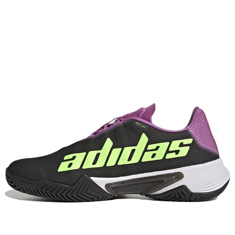 didas Barricade Tennis Shoes 'Carbon Green Lilac' GY1447