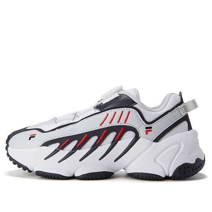 (GS) FILA Retro Sport Shoes 'White Blue' K15B041112FWN