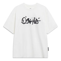 Li-Ning x Disney Graphic T-shirt 'White Black' AHST313-4