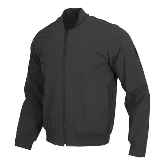 adidas Pilot SportsCasual Baseball Jacket Men Army Green FM9423