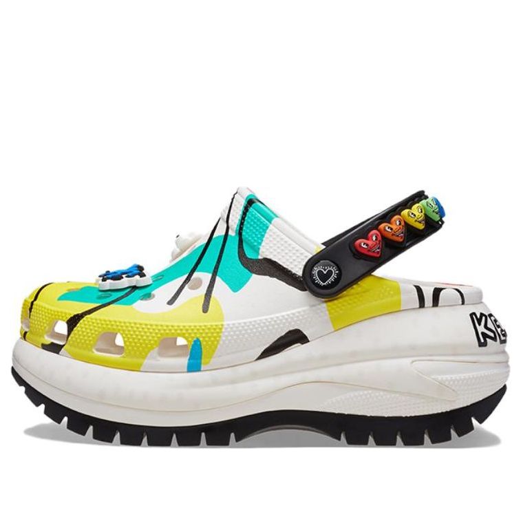Crocs x Keith Haring Mega Crush Clog 'White Multi' 209822-001