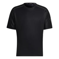 adidasWorkout PU-Coated T-Shirt 'Black ' HL8755