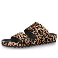 (WMNS) LOUIS VUITTON LV Bom Dia Sandals 'Brown' 1A5N21