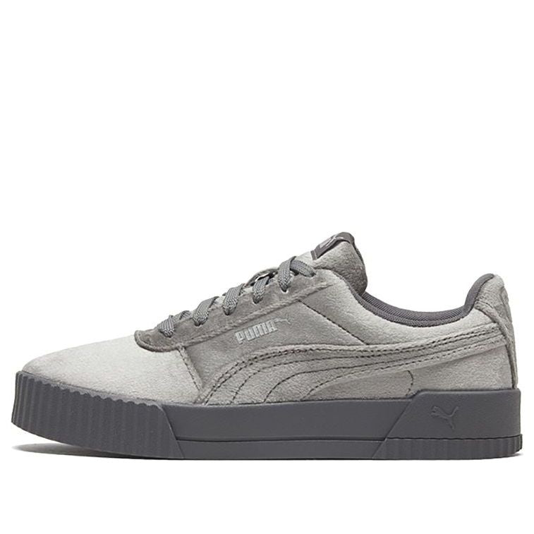 (WMNS) PUMA Carina Velvet Grey/Silver 375886-03