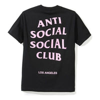 ANTI SOCIAL SOCIAL CLUB City Logo Short Sleeve Unisex Black ASST249