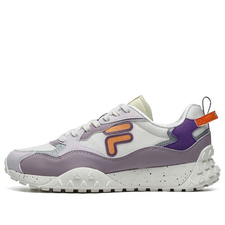 (WMNS) Fila Fusion Shoes 'White Purple Grey' T12W125209FGG