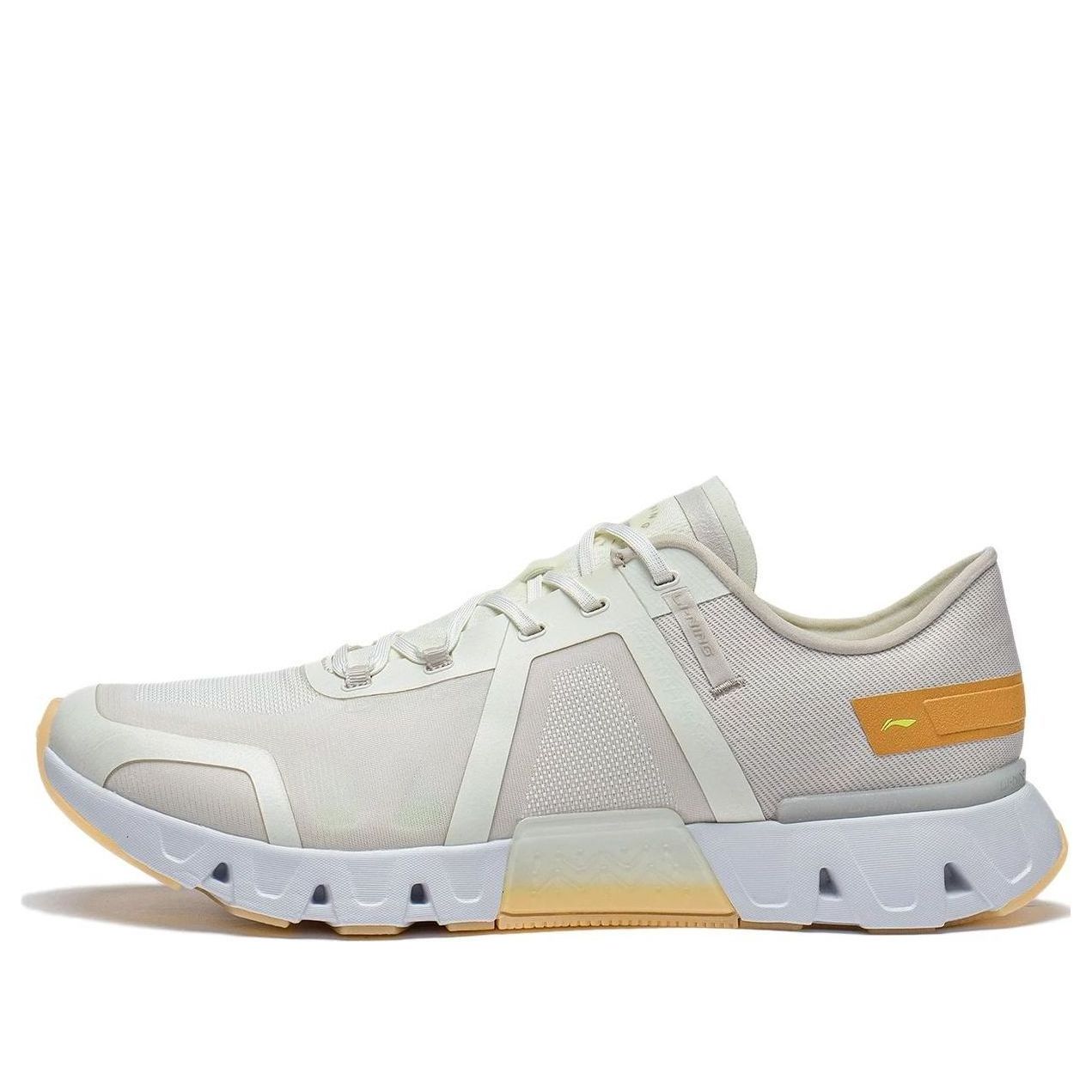 (WMNS) Li-Ning Ling Ling 'Cream White 'Yellow' AFVT004-6