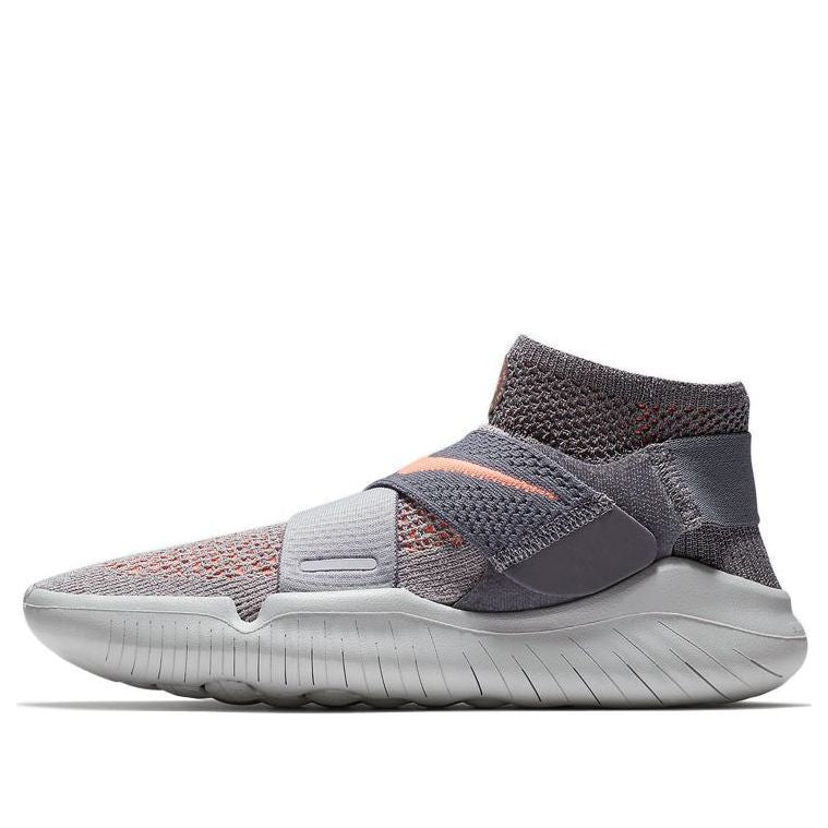 (WMNS) Nike Free RN Motion Flyknit 2018 'Grey Crimson' 942841-003