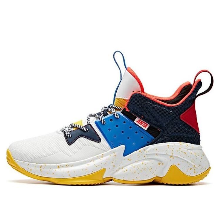 ANTA Mid Top 'White Black Red' 91941181-2