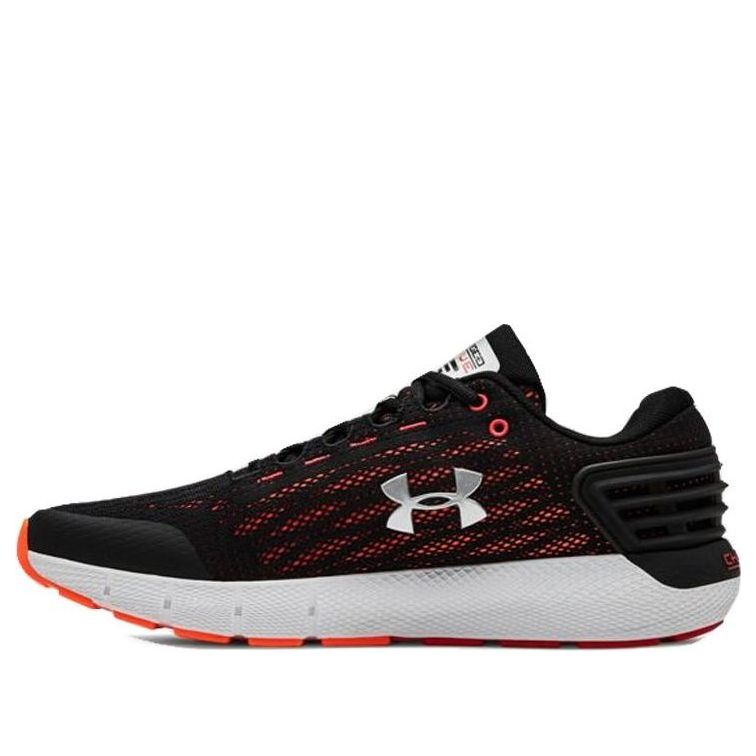 Under Armour Charged Rogue 'Black Orange Glitch' 3021225-002