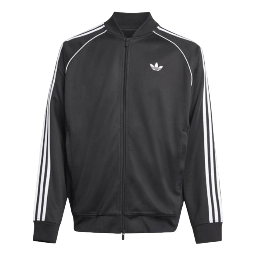 adidas Adicolor Classics Loose Track Jacket Asia Sizing 'Black White' KE0806