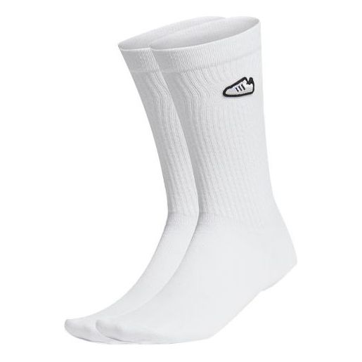 adidas originals Unisex Printing Stocking 1 Packs White FM0720