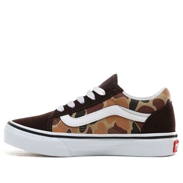 (PS) Vans Vintage Camo Old Skool 'Black Yellow' VN0A4BUUUY5
