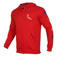 Air Jordan Rivals Loopback Hooded Jacket 'University Red' CJ7880-657