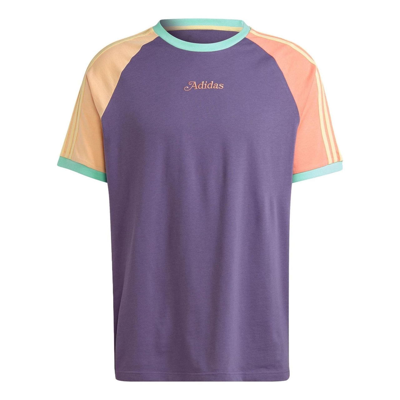 adidas originals Enjoy Summer Raglan T-shirt 'Purple' IT8189
