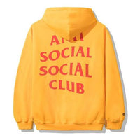 ANTI SOCIAL SOCIAL CLUB x DHL Unisex Letter Printing Yellow ASSW523