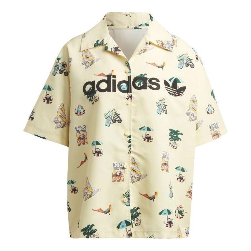 (WMNS) adidas Originals Short Sleeve Graphic Shirt 'Multicolor' IC3072