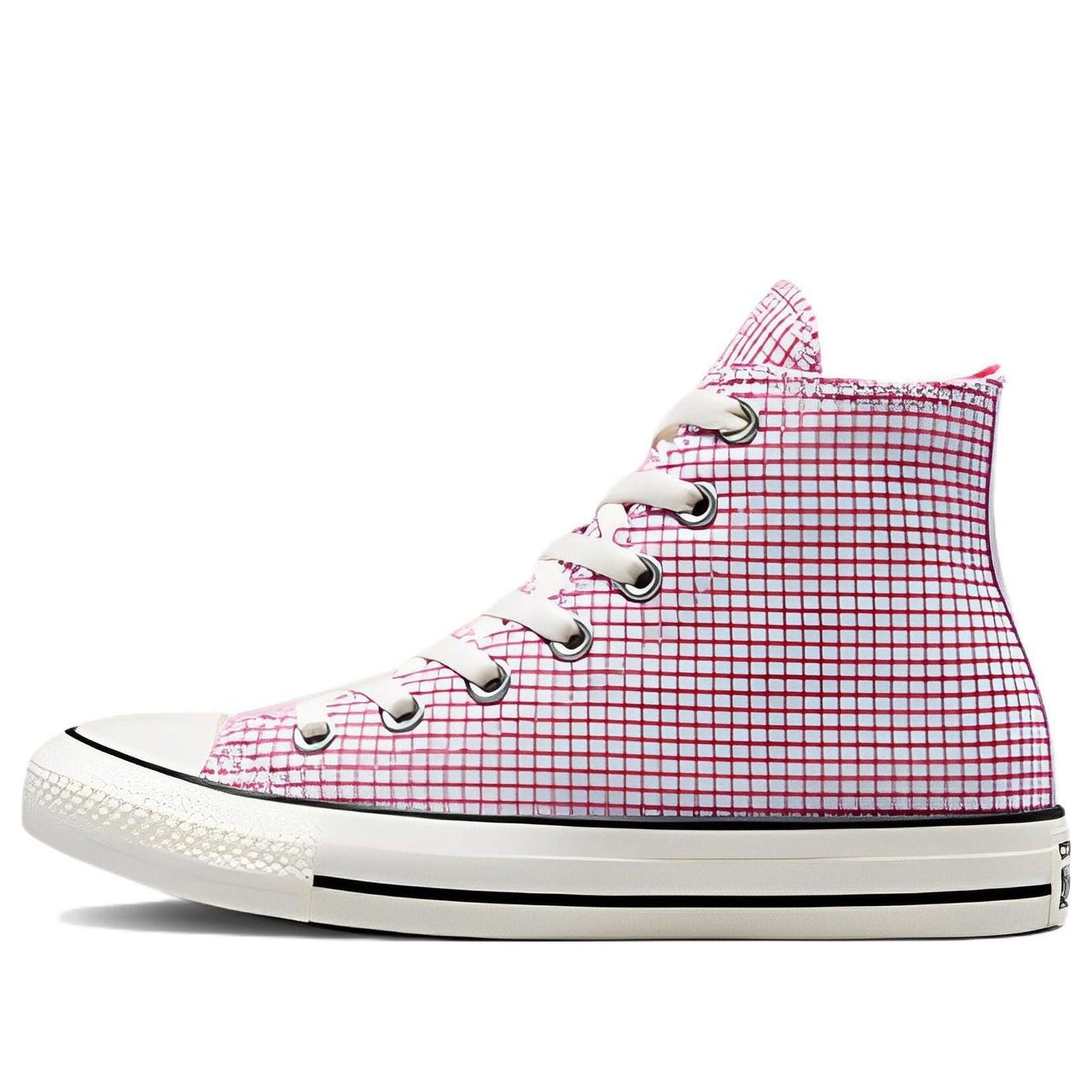 (WMNS) Converse Chuck Taylor All Star High 'Checkered - Vapor Violet' A05129F