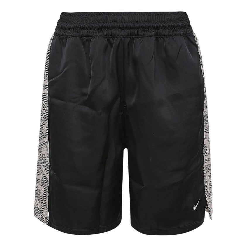 (WMNS) Nike Sportswear Chill Lace Loose Mid-Rise Shorts Aisa Sizing 'Black Cream II White' IM8386-010