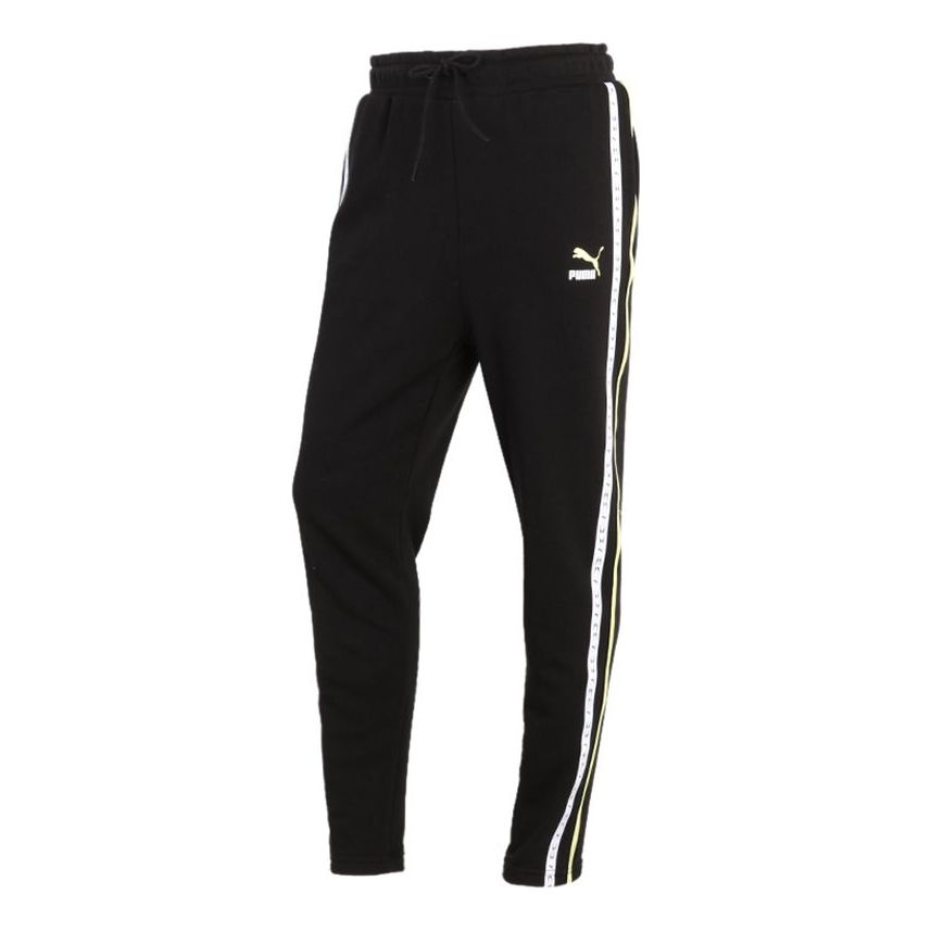 (WMNS) PUMA Knitting Sports Trousers Black 531079-01