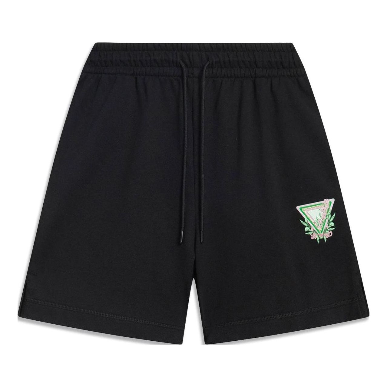 (WMNS) Li-Ning Lifestyle Sportswear Shorts 'Black' AKST416-3