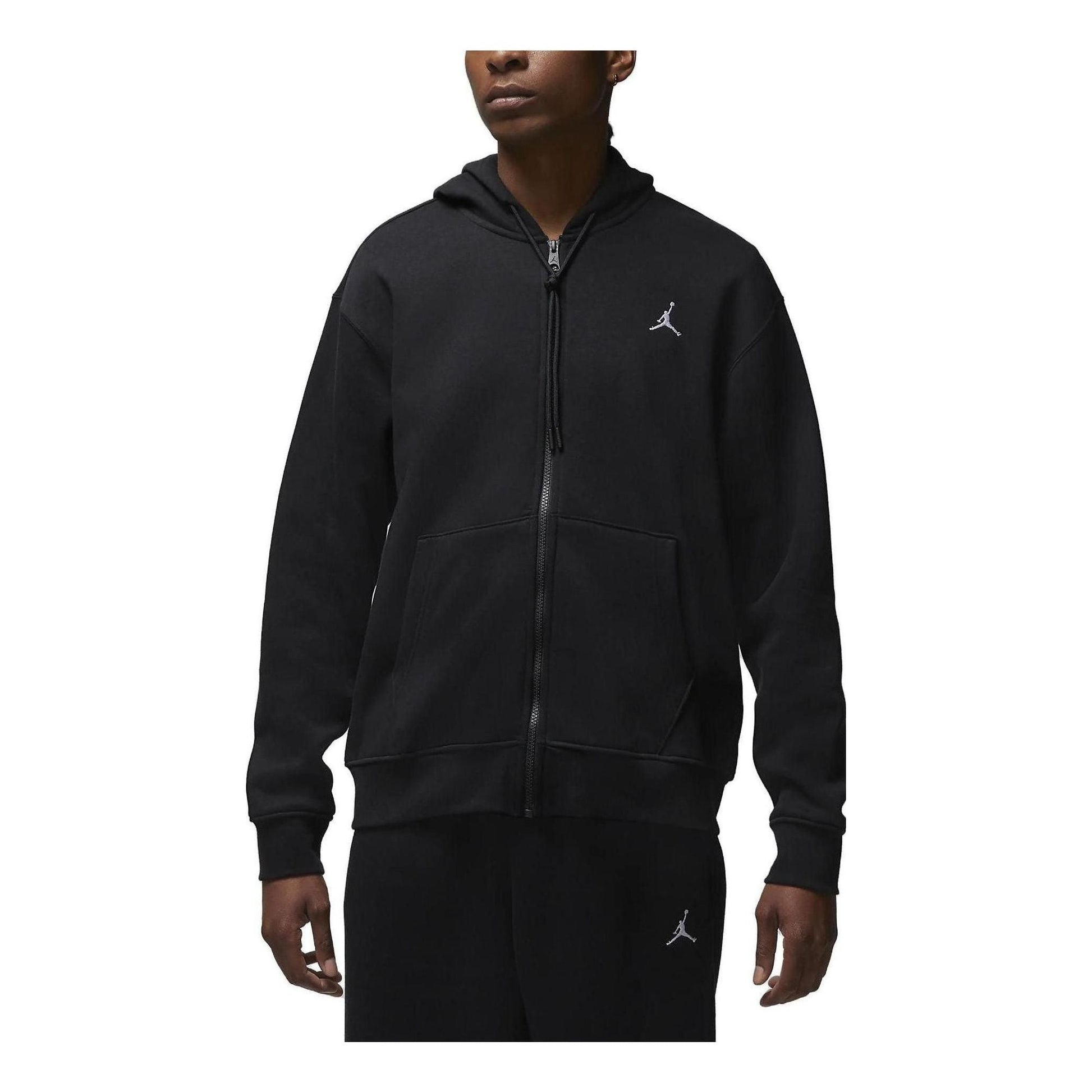 Air Jordan Full-Zip Fleece Hoodie 'Black' FJ7771-010