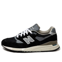 حذاء New Balance 998 صنع في الولايات المتحدة الأمريكية "أسود فضي" U998BL