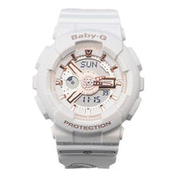 (WMNS) CASIO Baby-G Analog-Digital 'White Light Pink' BA-110RG-7APRD-PERSION