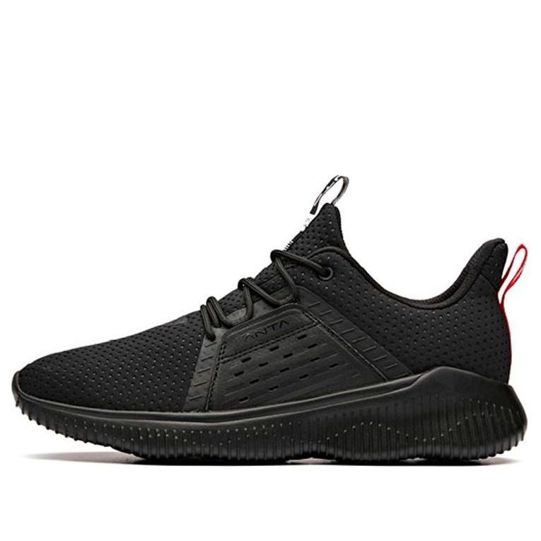 (WMNS) ANTA Running Series Sneakers 'Black' 12845565-1