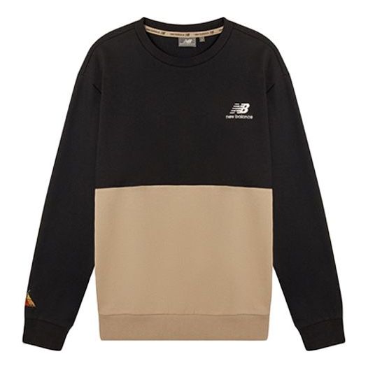 New Balance x JHI Athletics Crew Neck Pullover 'Black Beige' NCA89063-BK