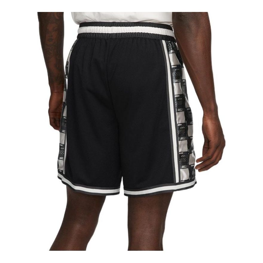 Nike Dri-FIT Pattern Print Basketball Shorts 'Black' DQ5720-010