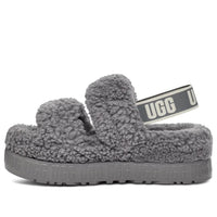 (WMNS) UGG Oh Fluffita Slide 'Grey' 1120876-LGH