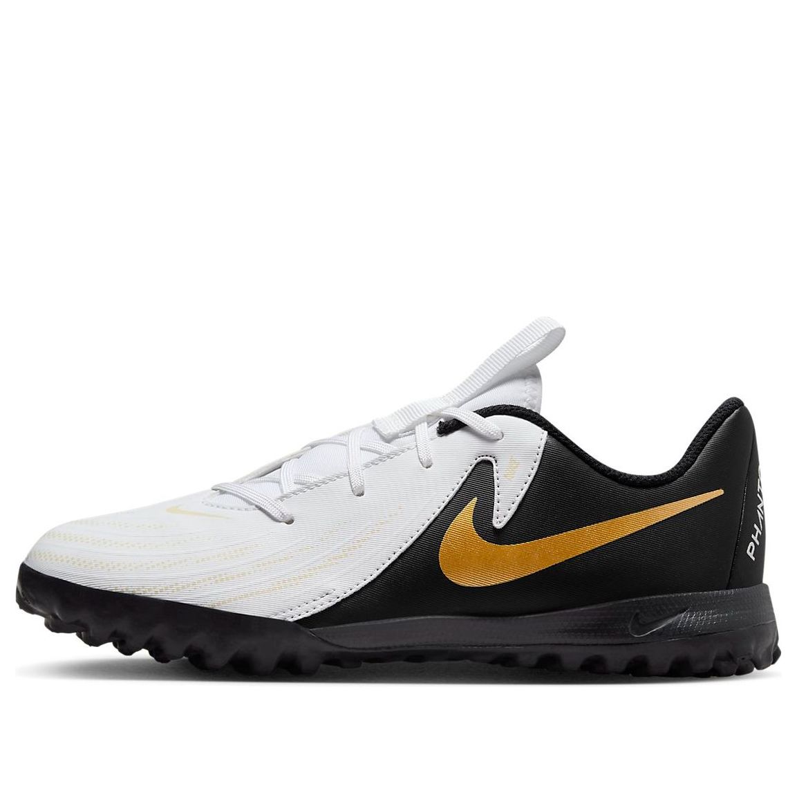 (GS) Nike Phantom GX 2 Academy TF 'White Metallic Gold Black' FJ2608-100