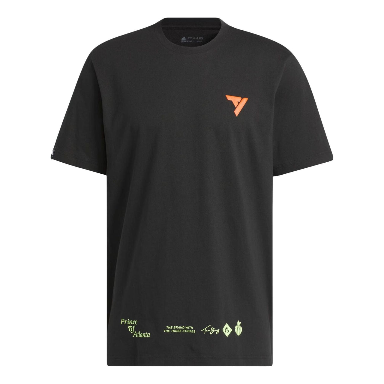 adidas Trae Prince Of Atlanta Signature T-Shirt 'Black' II7795