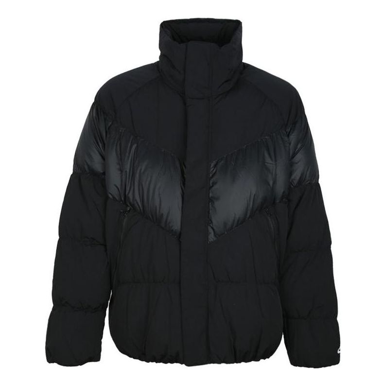 Nike zipper puffer jacket 'Black' 928894-010